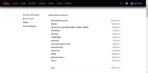 Fubo TV Live Sports & TV Without Cable