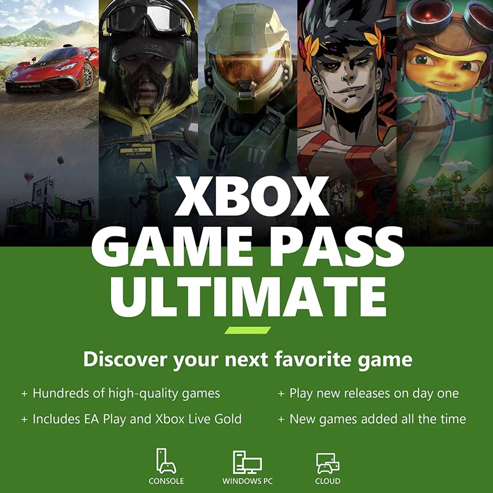 Xbox Game Pass Ultimate  (Upgrade Your Own Account, Including PC Game Pass)