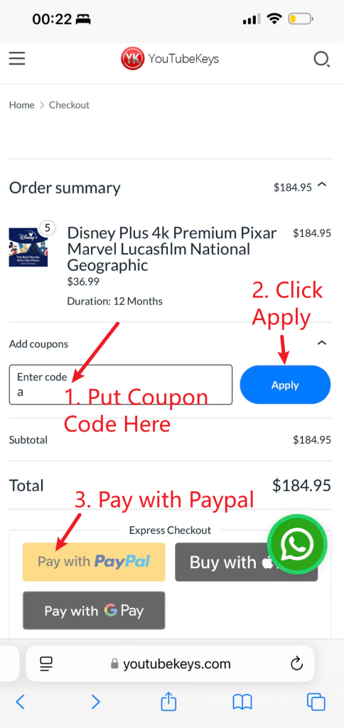 How to Use YoutubeKeys Coupon When You Are Buying